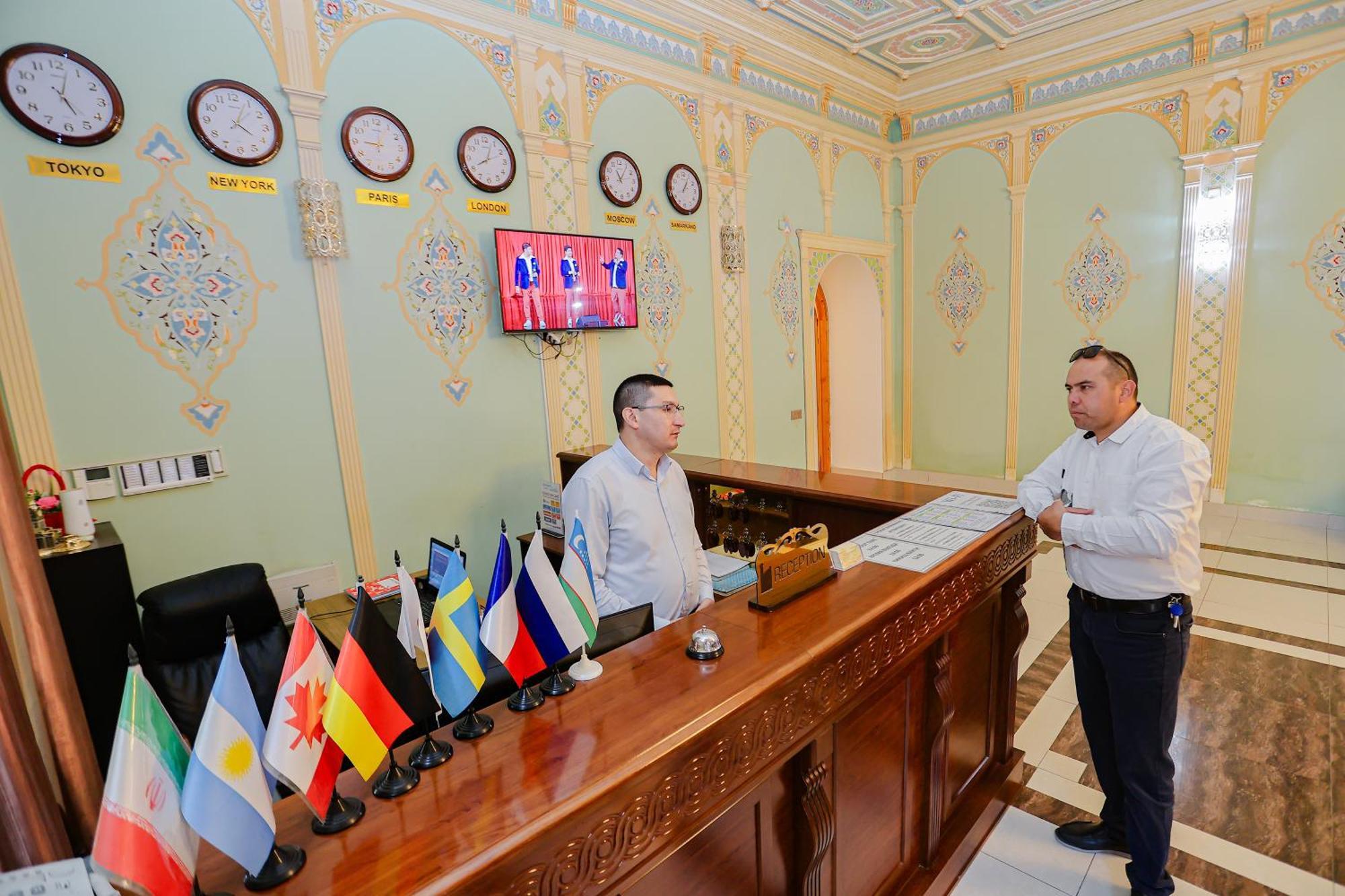 Yangi Sharq Hotel Самарканд Екстериор снимка
